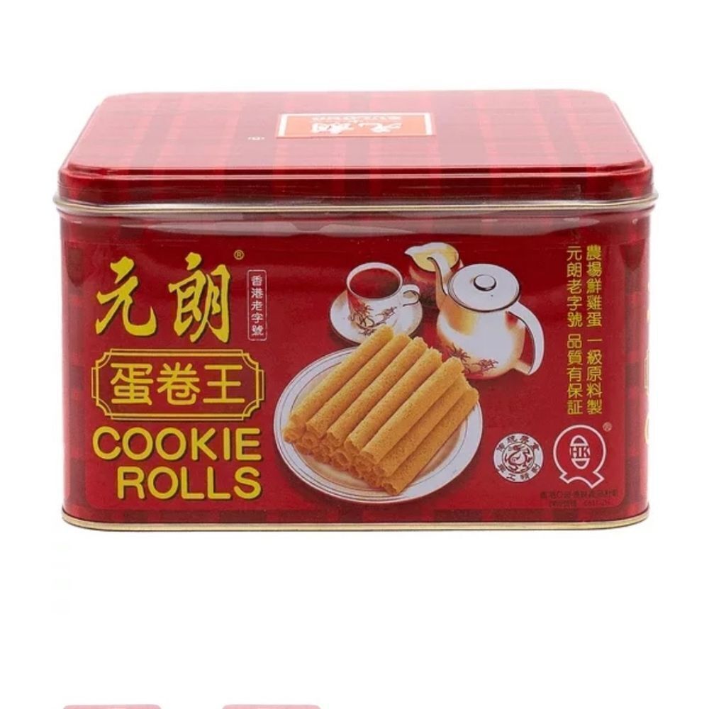Eulong Cookies Rolls Tin 16 OZ